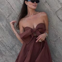 LULU & SKY  Women Off-Shoulder Fit & Flare Dress-image-65