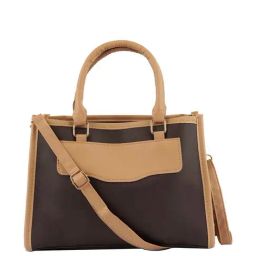 London Rag Brown Solid Medium Tote Handbag-picture-44