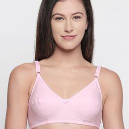 Bodycare Pink Solid Non-Wired Non Padded Everyday Bra E6584-image-65