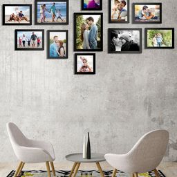 Art Street Set of 11 Black Wall Photo Frames-picture-30