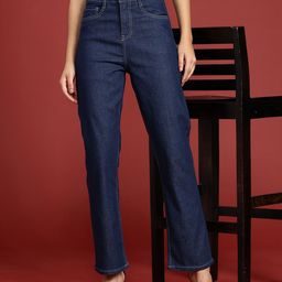 all about you Women Straight Fit High-Rise Stretchable Jeans-image-67