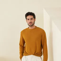 Andamen Men Striped Pullover-image-61