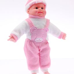 ToyMark Happy Baby Doll Pink- Height 38 cm-image-55
