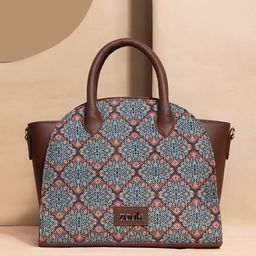 ZOUK Women Ethnic Motifs Printed Structured Handheld Bag-43