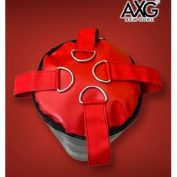 AXG NEW GOAL 3ft Eloquent Unfilled SRF Punching Bag with Wall Stand & Hanging Chain Boxing Kit - Black image 2