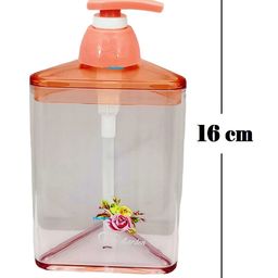 FunBlast Sanitizer & Soap Dispenser Triangle Shape Pink  420 ml image 3