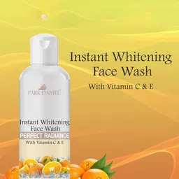 Park Daniel Instant Whitening Face Wash With Perfect Radiance Vitamin C & E - 100 ml image 2