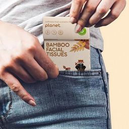 IMECO Set Of 20 Ultra-Soft Travel Friendly Bamboo Pocket Facial Tissue - 10 Tissues Each image 4