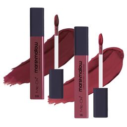 ME-ON Set Of 2 Marshmallow Long Lasting Lip Mousse -6ml Each - Shades 8 & 16 image 1