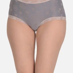 mod & shy Grey Printed Hipster Panty-image-91