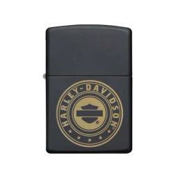 Zippo Black Brass Harley-Davidson Windproof Pocket Lighter-19