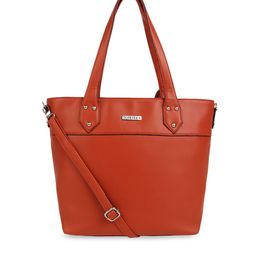 Toteteca Rust Orange Solid Shoulder Bag-23