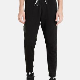 Puma Men Black Solid Knitted Track Pants-picture-37