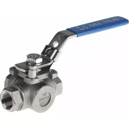 RS PRO BSPP 12.7 mm Stainless Steel L Port 3 Way Ball Valve 68bar Operating Pressure 4991887-picture-32