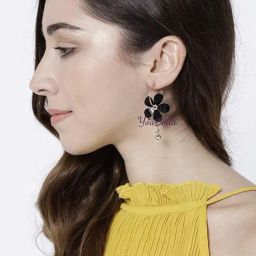 YouBella Stylish Gold-Plated Drop Earrings-picture-23
