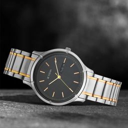 Titan Men Black Analogue Watch 1775KM01-16
