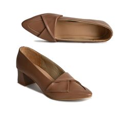 SKO Block Pumps with Bows-16