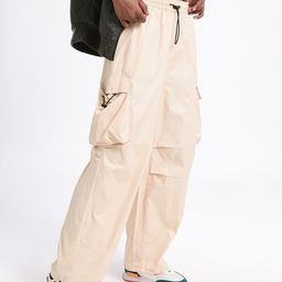 glitchez Women Sleek Utility Mid-Rise Relaxed Fit Cargos with Toggle Hem-image-34