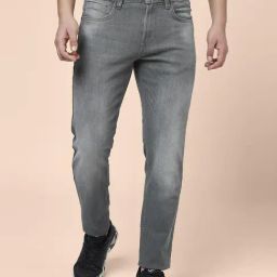 SF Jeans by Pantaloons Olive Cotton Slim Fit Jeans-picture-23