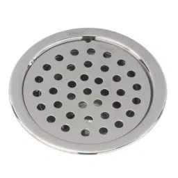 Chilly 127 mm Drainer/Jali Stainless Steel Glossy Finish Silver, SK-RFFCL-127-12