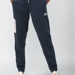 Reebok Blue Mid Rise Joggers-image-12