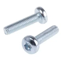 RS PRO Machine Screws Torx Pan Steel M6x25 mm, 4828032 (Bag of 100 pcs)-image-2