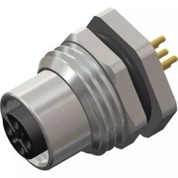 RS PRO Circular Connector 5 Contacts Rear Mount M12 Connector Socket, 2017200-image-65