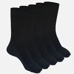 HEELIUM 5-Pcs Crew Length Woolen Socks For Men & Women-image-8