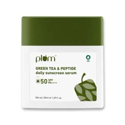 Plum Green Tea & Peptide Daily Sunscreen Serum - 50 ml-image-29