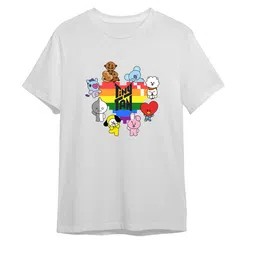 The Korhean Store Men Printed T-shirt-picture-7