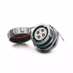RS PRO Circular Connector 4 Contacts Panel Mount Socket Female IP67, 2072377-picture-6