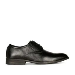 Bata Men's Black Derby Shoes-image-43