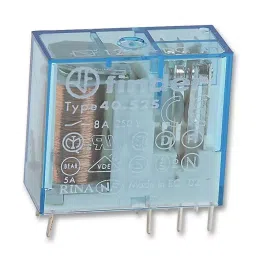 FINDER RELAY, DPDT, 12VDC, 8A, 40.52.7.012.0000-7