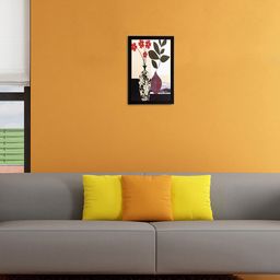 eCraftIndia Multicoloured Botanical UV Wall Art-image-96