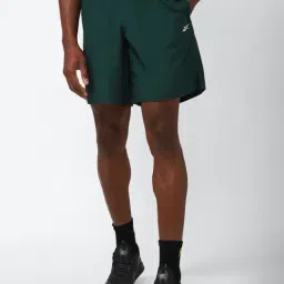Reebok Green Regular Fit Sports Shorts-image-31