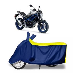 Auto Pearl Two Wheeler Cover for Suzuki SV 650 BS6 - Yellow, Blue-image-80