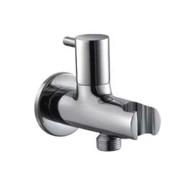 Jaquar Round Wall Outlet with Shower Hook and Shut off Valve ALD-CHR-591R-image-50