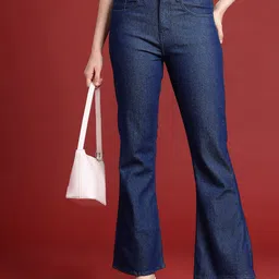 all about you Women Slim Bootcut High-Rise Stretchable Jeans-image-52