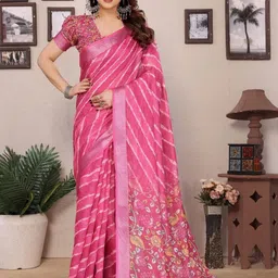 RUNAYA NX Floral Mysore Silk Saree-image-37