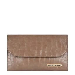 Bagsy Malone Brown Textured Clutch-19