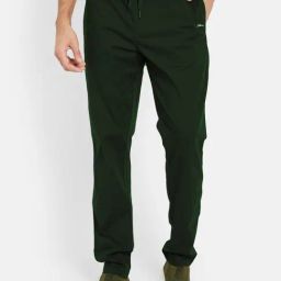 Octave Black Regular Fit Trackpants-picture-5