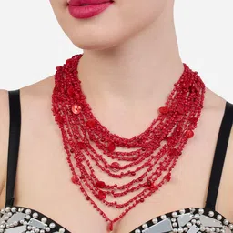 Zaveri Pearls Gold-Plated Layered Necklace-picture-57