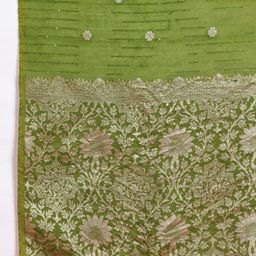 Anouk Ethnic Motifs Embroidered Kurta with Trousers & Dupatta image 5