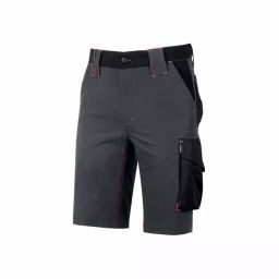 UPower FUTURE Grey Work Shorts 14% Spandex 86% Nylon, WFU196GF-M-image-72