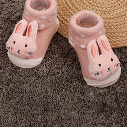 Baby Moo Infants Kids Bunny Cotton Socks Booties-28