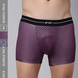 pivot Men Pack Of 2 Printed Trunks PT-S23-P2-TRK-03-1