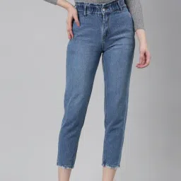 SHOWOFF Blue Denim Regular Fit Mid Rise Jeans-picture-21