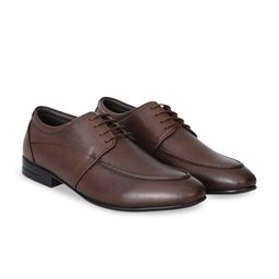 Fresco Italia Men Leather Formal Derbys-image-14