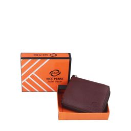 NICE PURSE Men Leather Zip Around Wallet-30