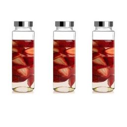 SOMIL Set Of 3 Glass Water Bottle-image-24